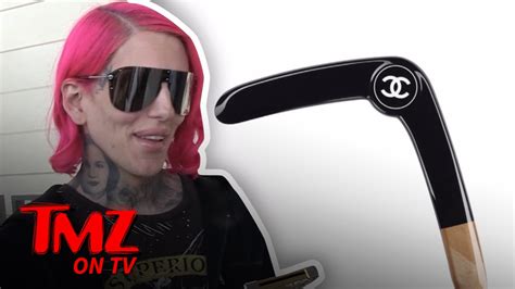 jeffree star chanel boomerang|Chanel boomerang controversy .